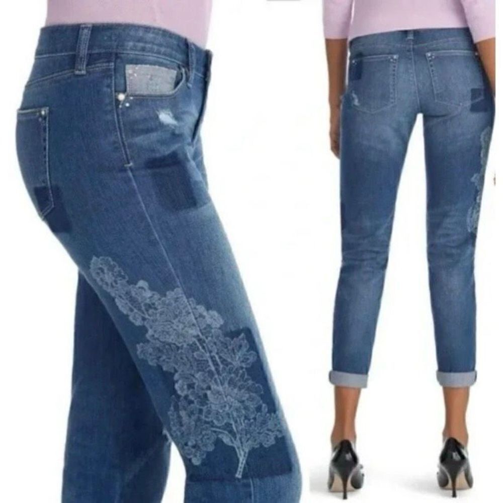 White House Black Market Girlfriend Jeans Size 2